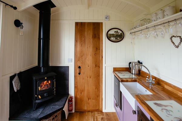 Shepherds Hut Woodburner